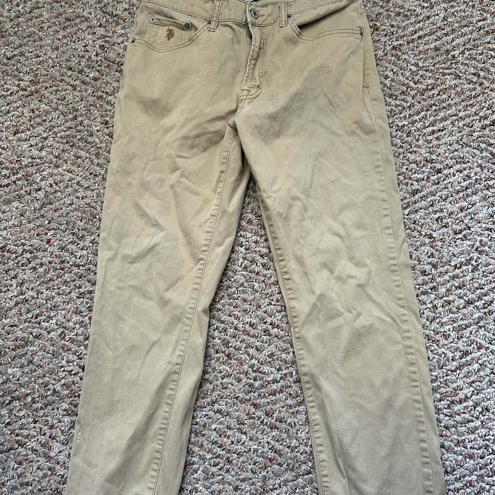 💚3/$25 U.S. Polo Assn. Men's Khaki Chinos